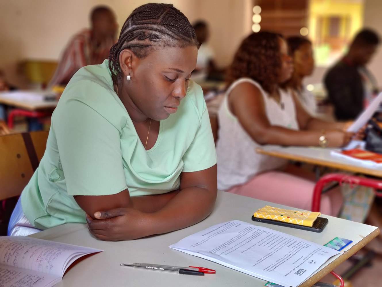 Escola Vocacional Bissorã Dia Mundial da Literacia 1