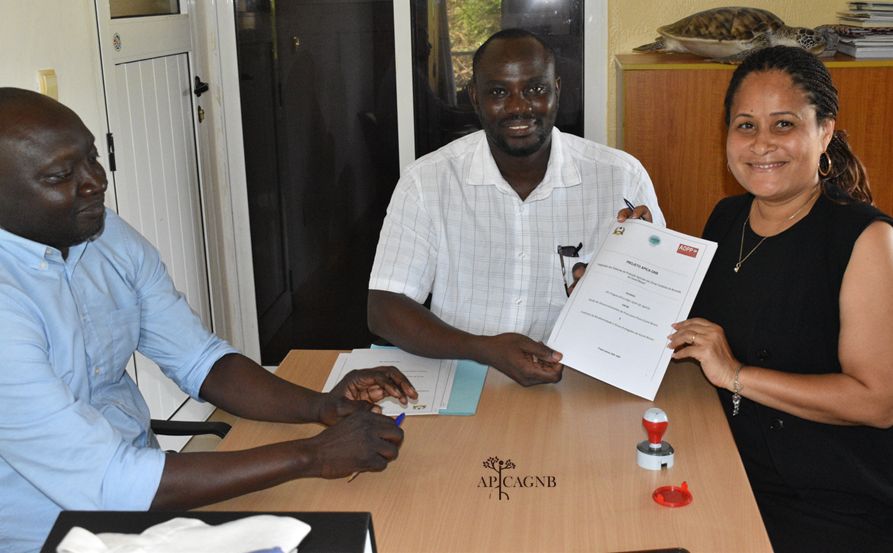 Projeto APICA GNB Assinatura de Acordo de Parceria entre Projeto APICA GNB e o IBAP Guiné Bissau 3