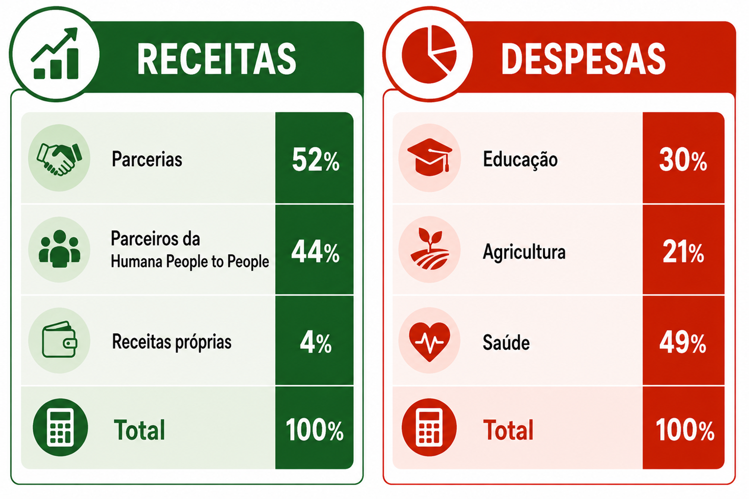 Receitas e Despesas ADPP Guiné Bissau de 2025 2