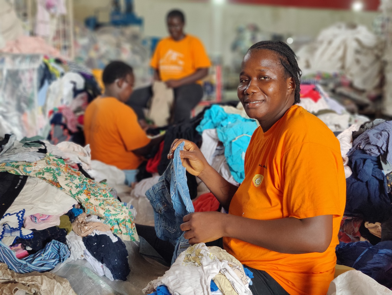 Vestuário classificações das roupas de segunda mão